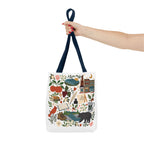 Charlottesville, Virginia Illustrated Tote Bag