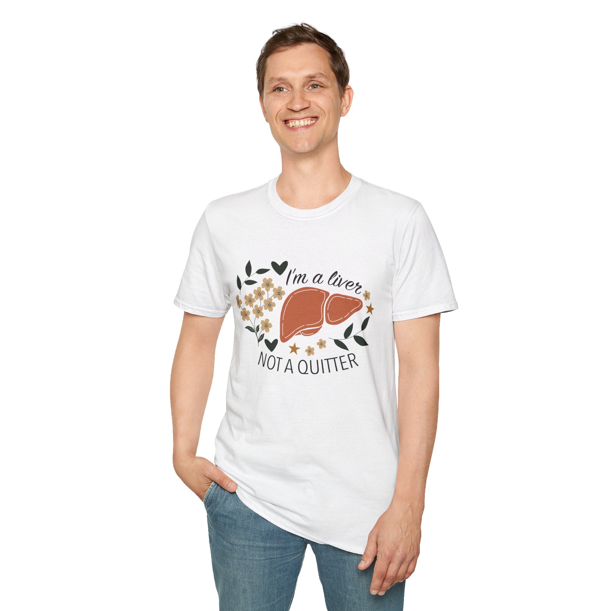 I’m a Liver Not a Quitter Liver Transplant Awareness T-Shirt (Copy)