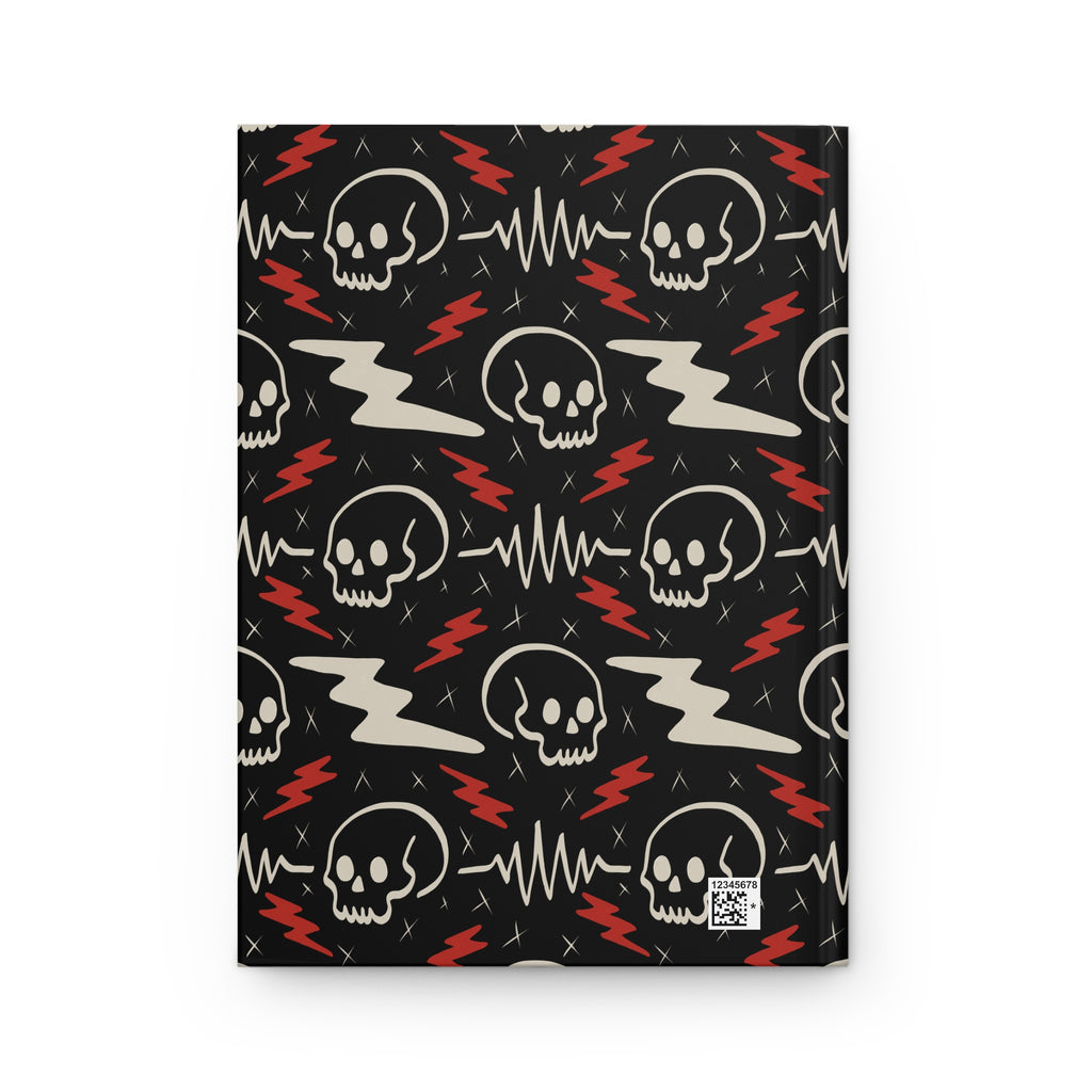 Punk Skull Hardcover Journal Matte