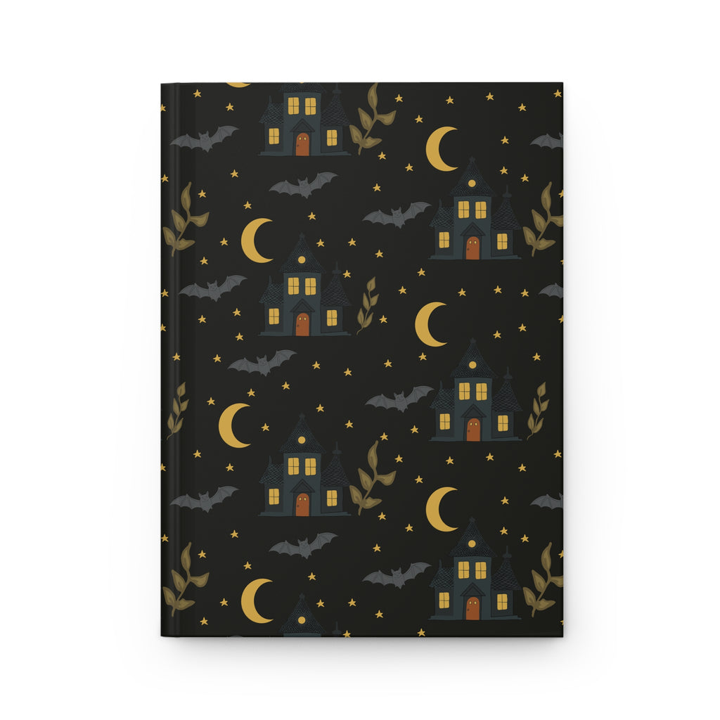 Haunted House Hardcover Journal | Whimsical Gothic Notebook