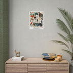 Charlottesville, Virginia Illustrated Art Print