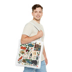 Charlottesville, Virginia Illustrated Tote Bag