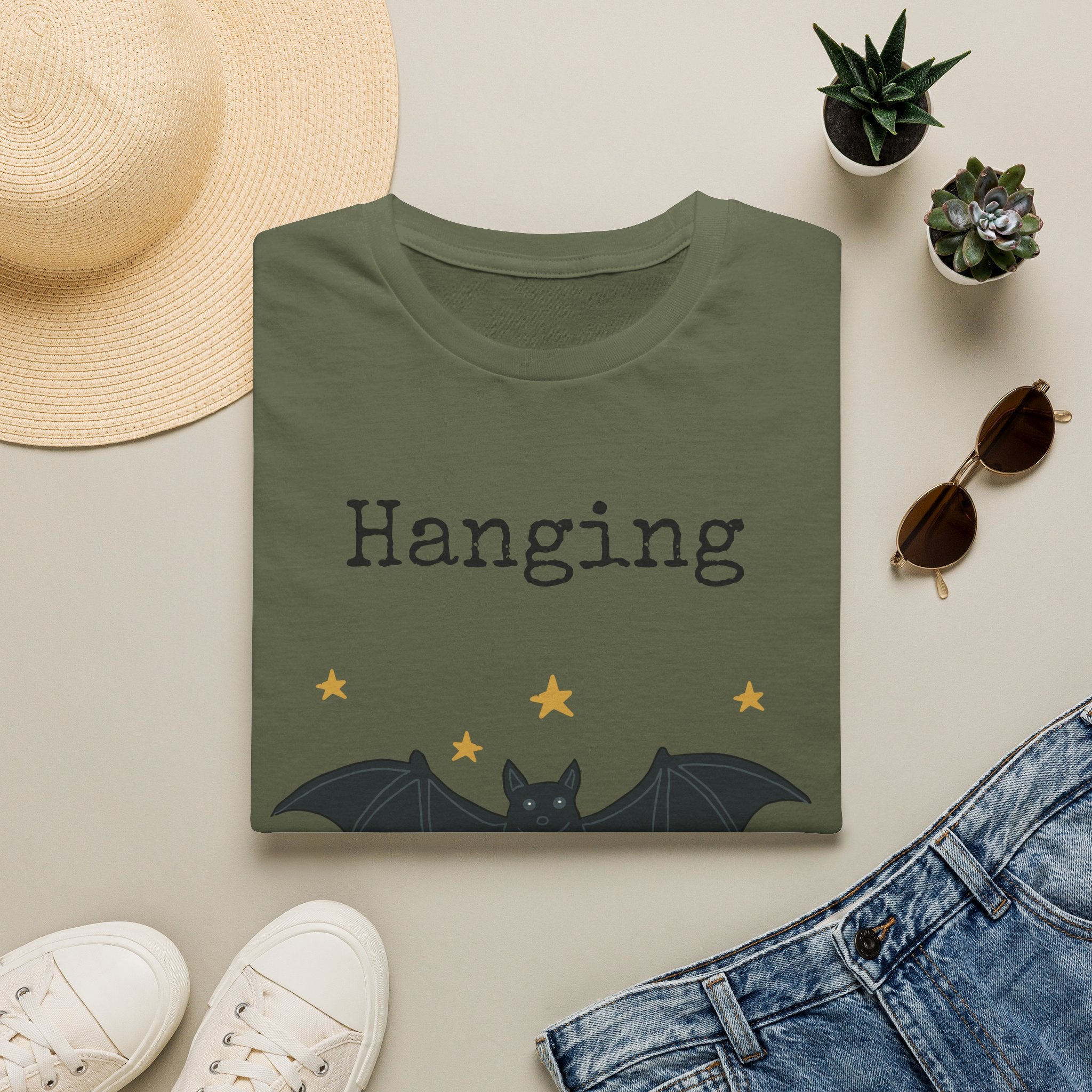 Hanging In There Bat T-Shirt