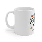 Eye See Hope Mug, Inspirational Eye Coffee Cup, Positive Affirmation Mug, Floral Wellness Gift, Mindfulness Ceramic Mug, Encouragement Gift