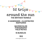 52 Trips Around the Sun Birthday Bundle