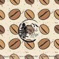 Coffee Bean Seamless Pattern