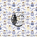 Celestial Dream Jar Seamless Pattern