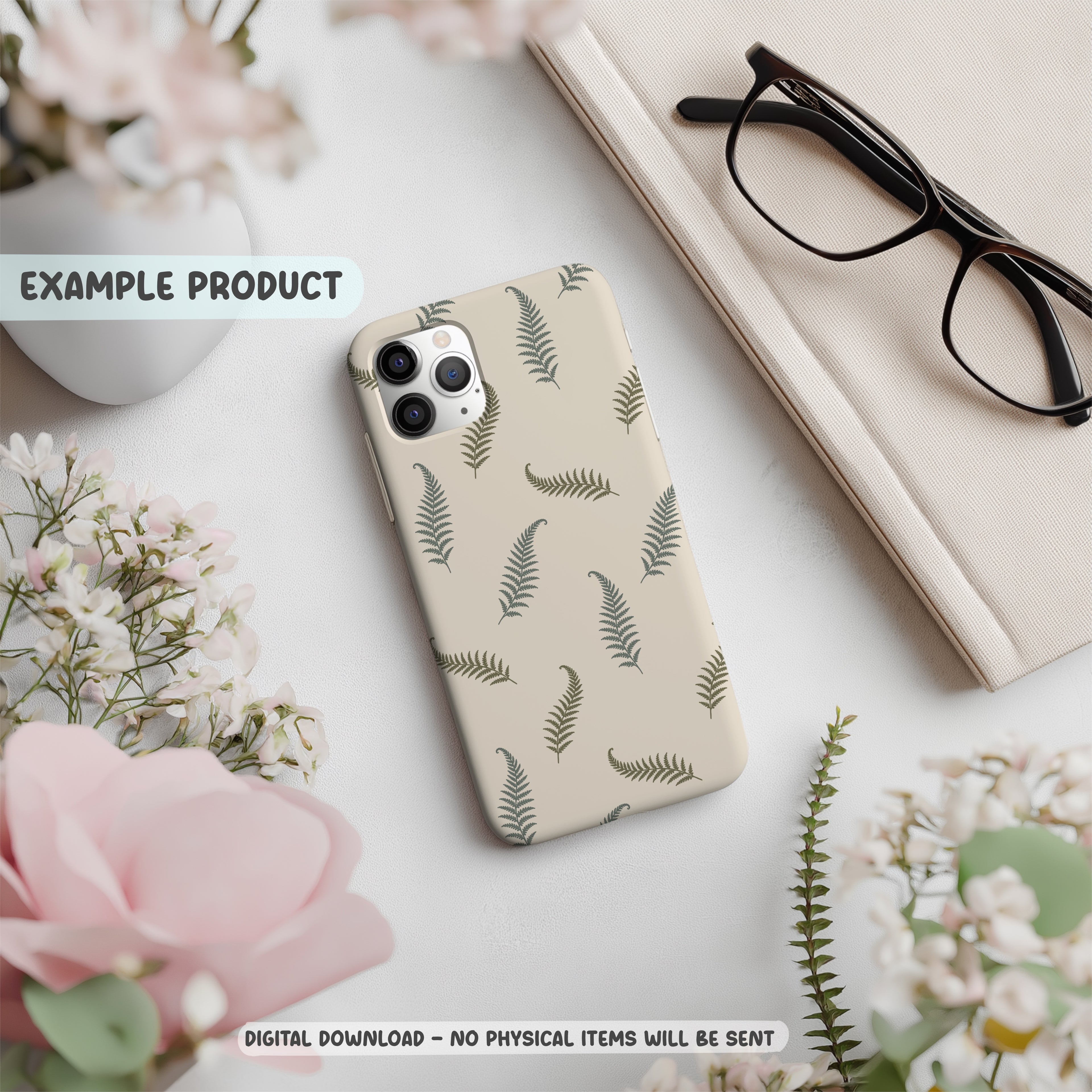 Airy Fern Seamless Pattern
