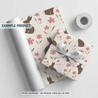 Bunny & Floral Seamless Pattern