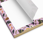 Pink Spooky Halloween Notepad | 8.5″ × 11″ Cute Gothic List Pad