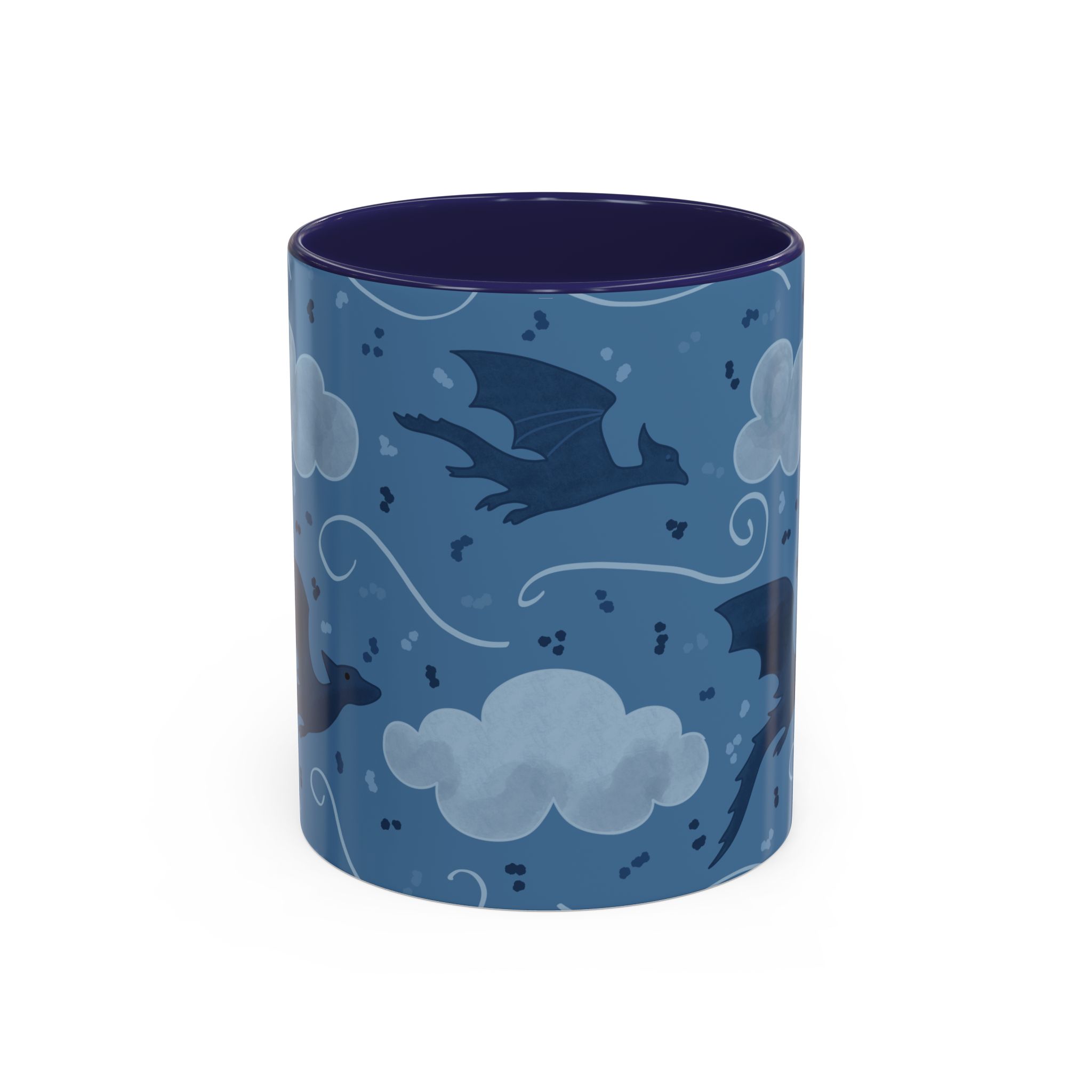 Stormflight Dragon Accent Mug – Fantasy Sky Coffee Cup (11oz / 15oz) - Image 5