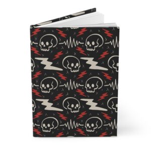 Punk Skull Hardcover Journal Matte