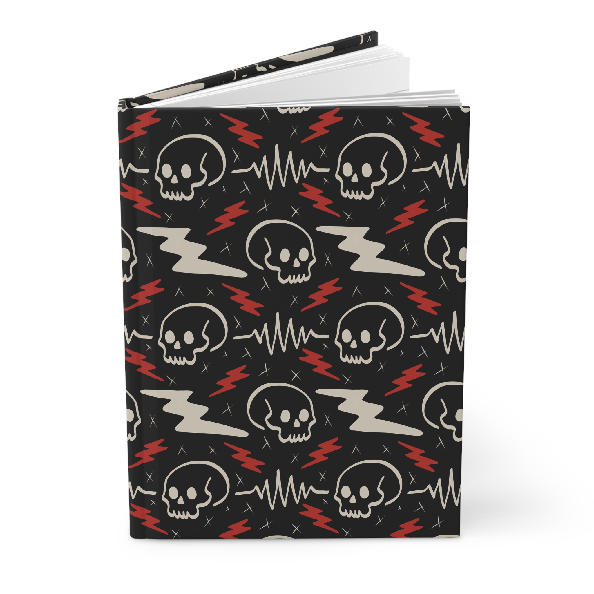Punk Skull Hardcover Journal Matte