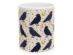 Ravens Ceramic Mug, (11oz, 15oz)