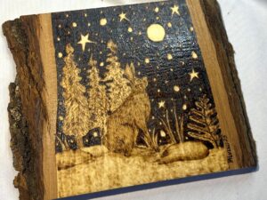 Moonlit Listening (Hare Under Stars)