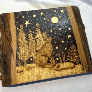 Moonlit Listening (Hare Under Stars)