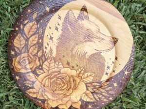 Rose Moon Wolf