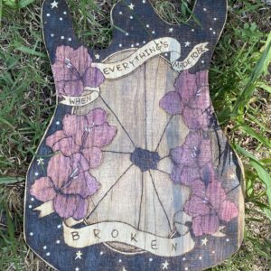 Everything’s Made to Be Broken Pyrography