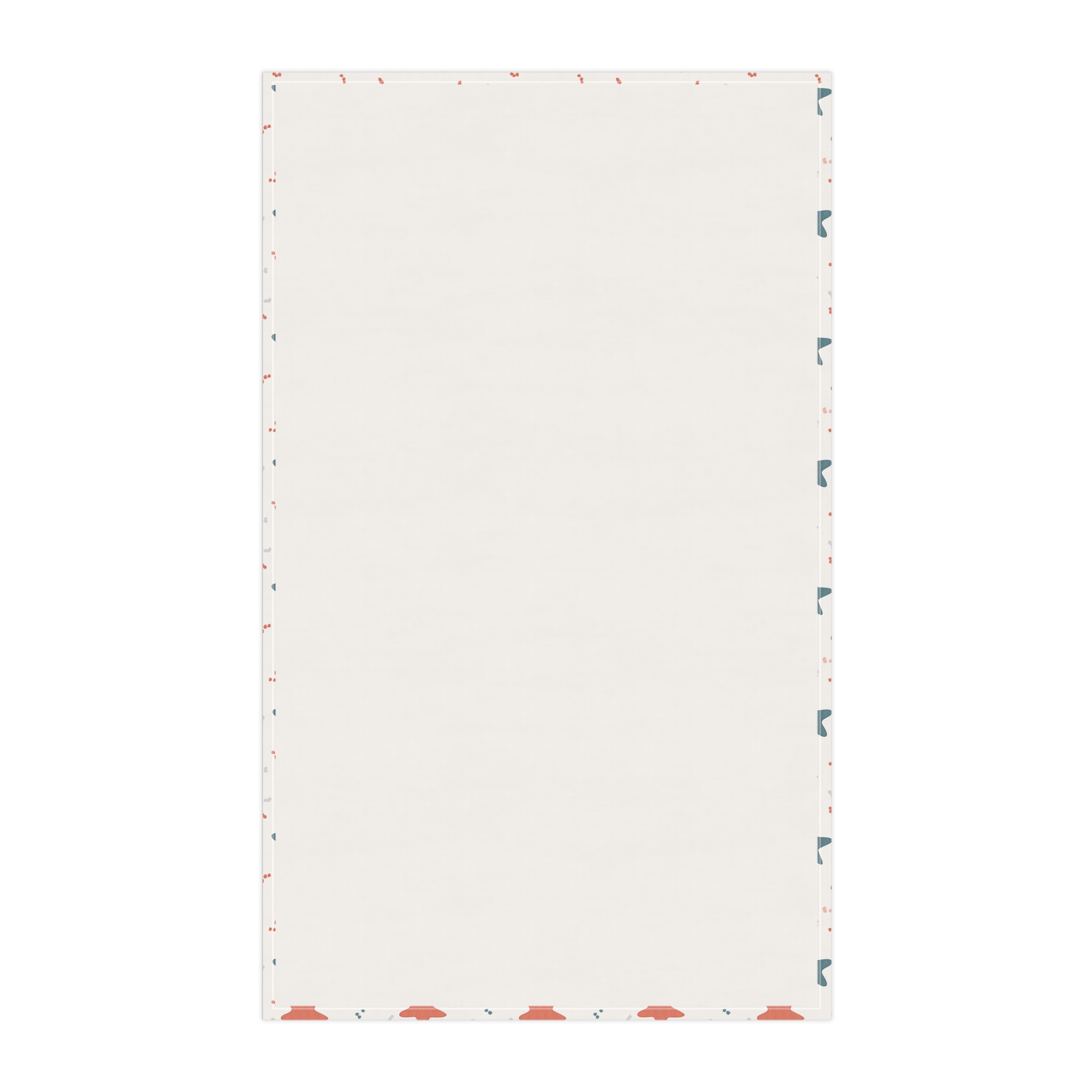 Retro Star Tea Towel, Red and Blue Star Pattern, Modern Americana Kitchen Towel, Graphic Decorative Dish Towel - Image 4