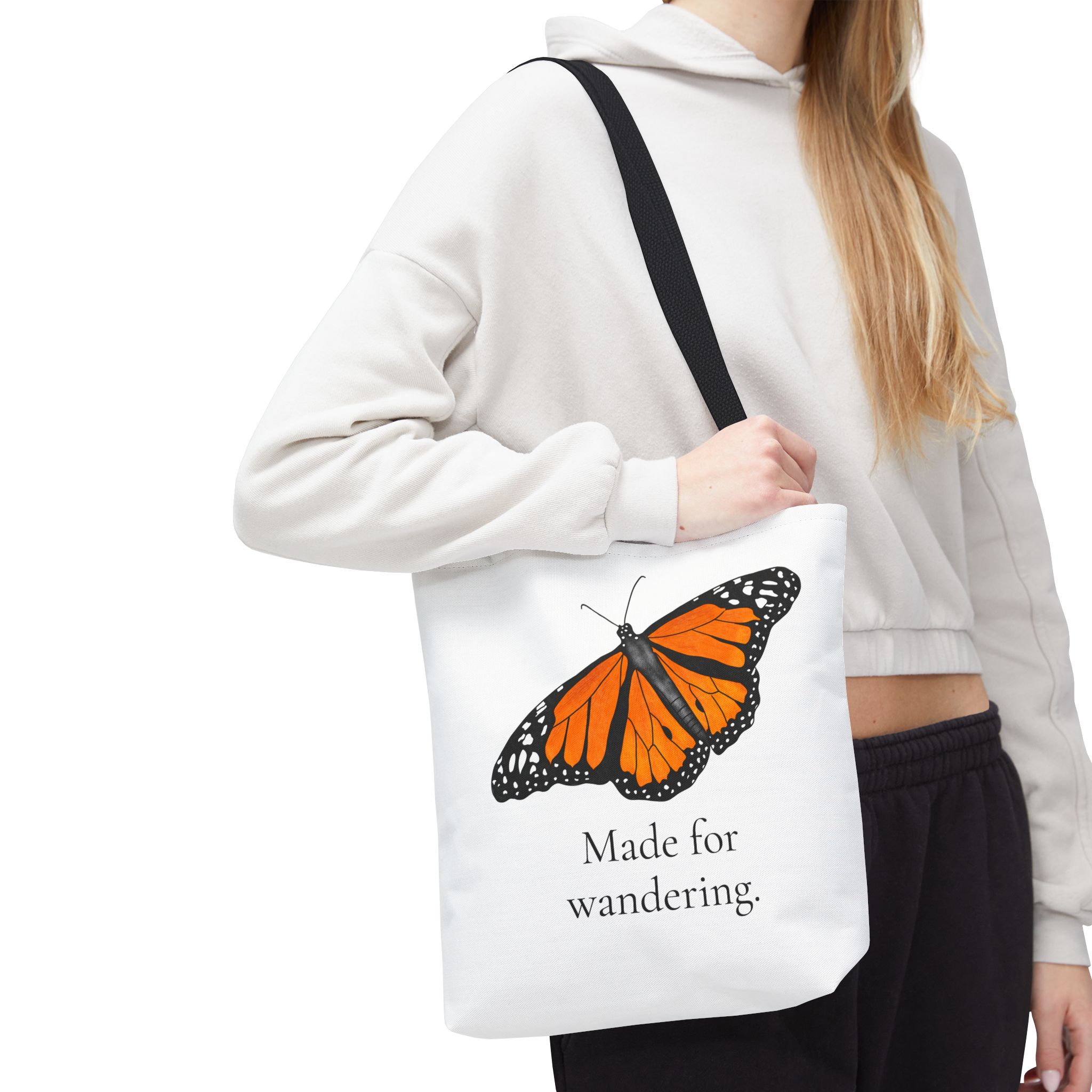 Monarch Butterfly Tote Bag - Made for Wandering - Image 5