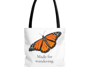 Monarch Butterfly Tote Bag - Made for Wandering