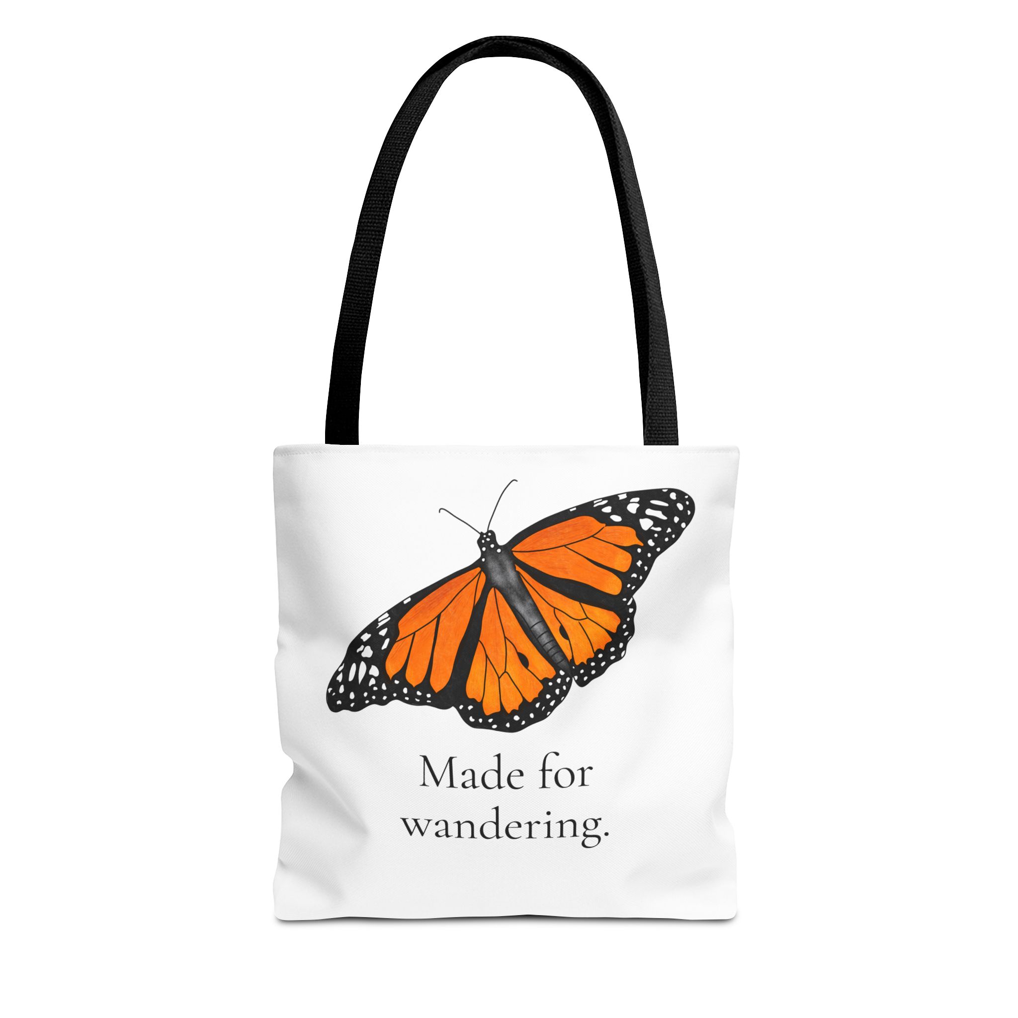 Monarch Butterfly Tote Bag - Made for Wandering