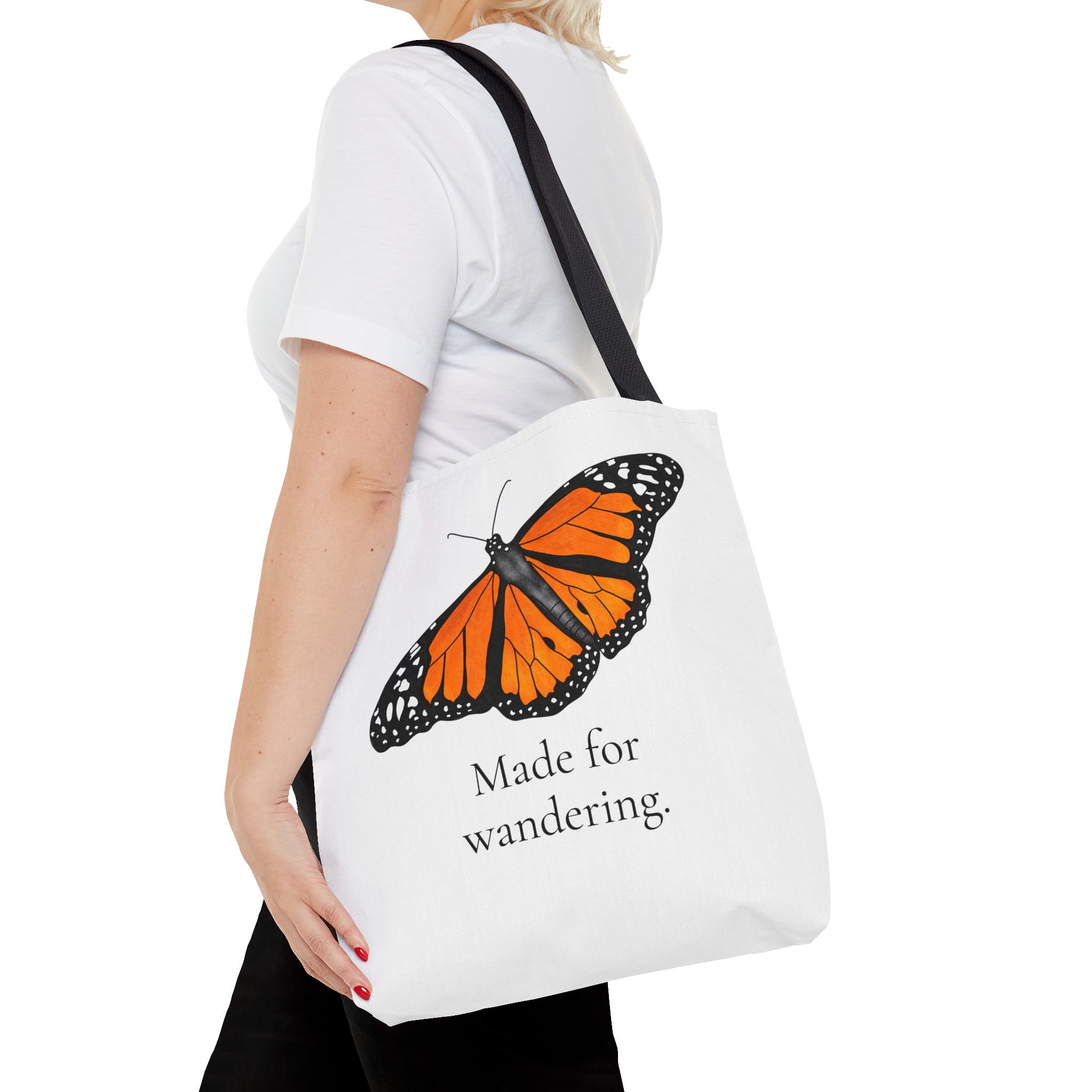 Monarch Butterfly Tote Bag - Made for Wandering - Image 7