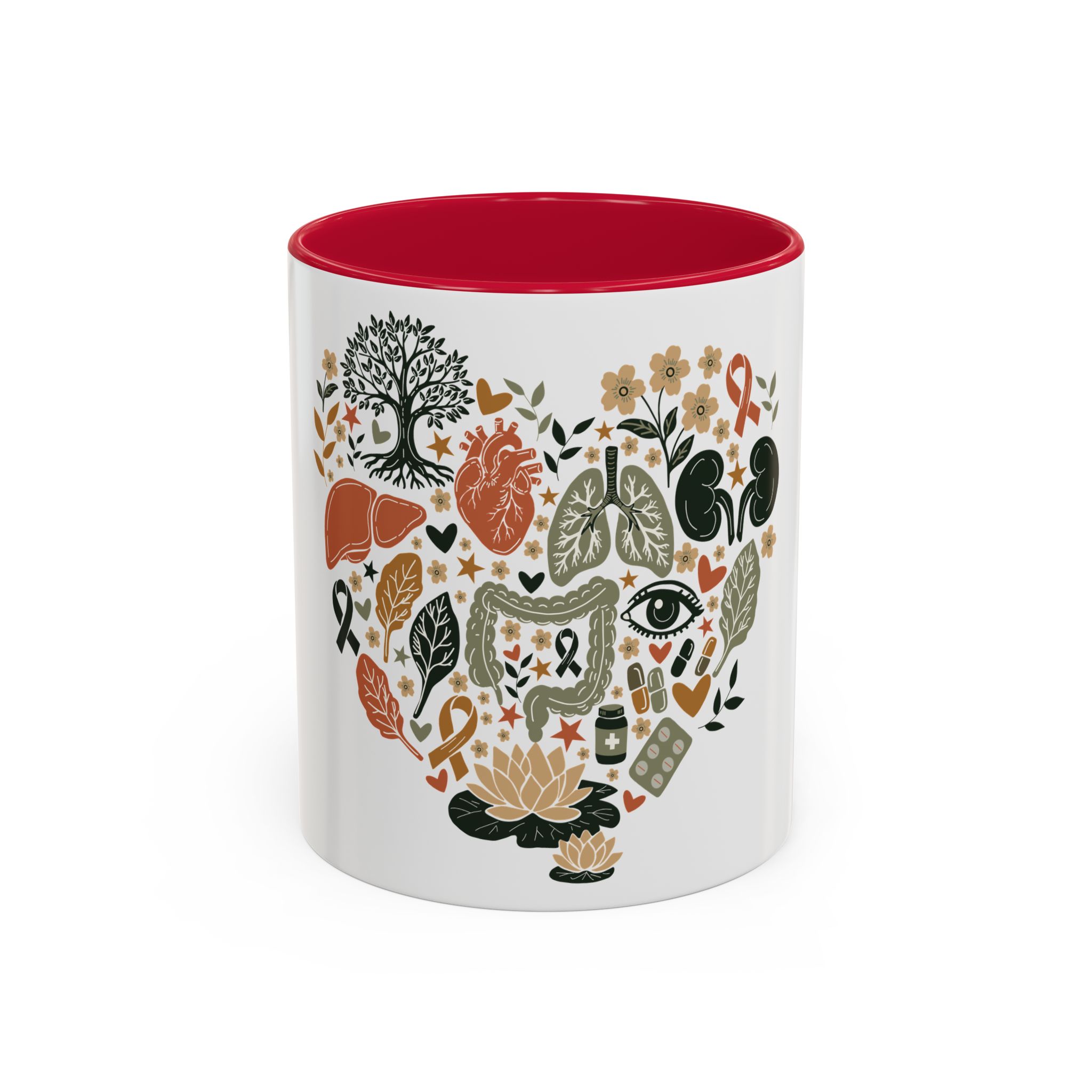 Organ Donation Awareness Mug | Hope & Healing Floral Coffee Cup - Image 9