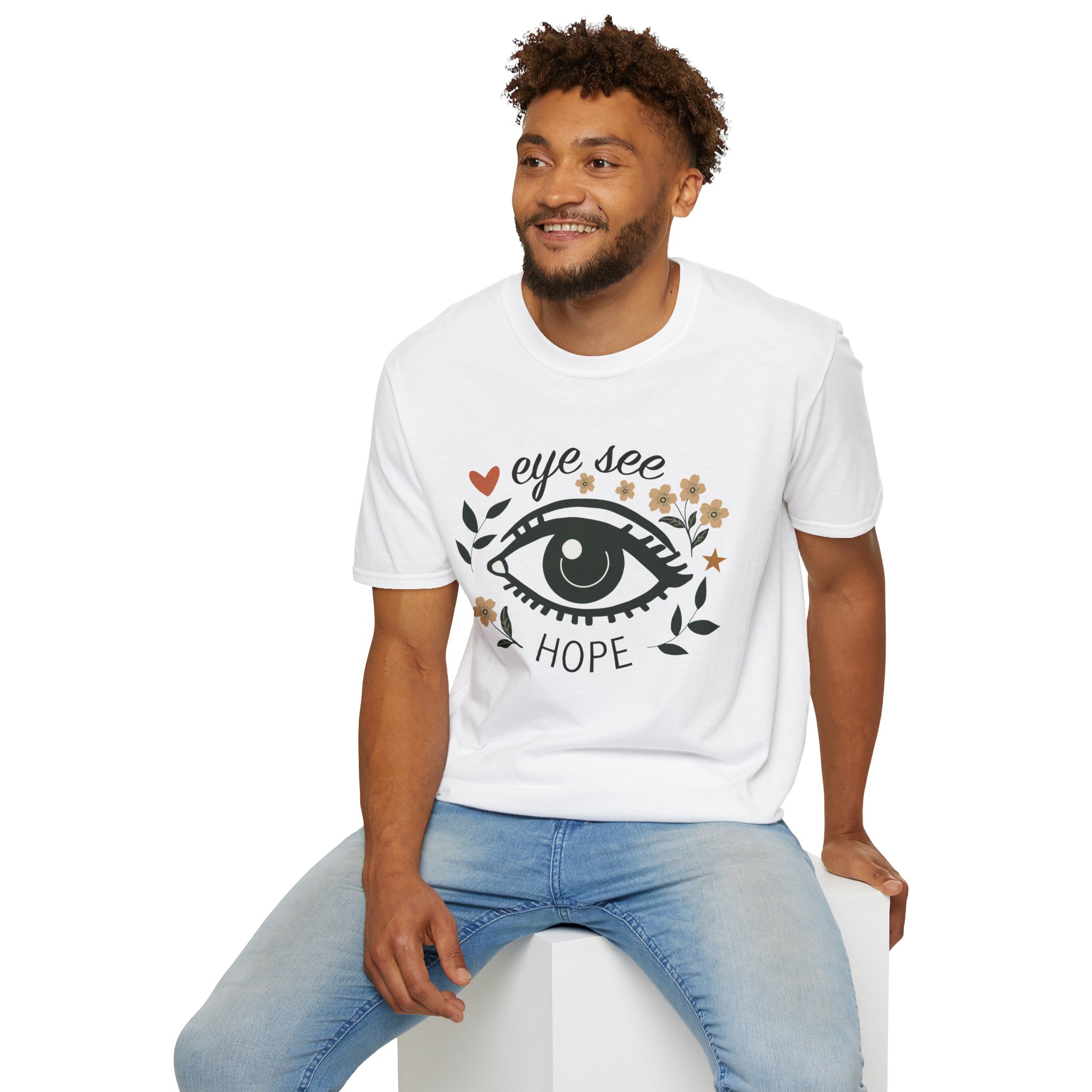Eye See Hope Vision & Cornea Transplant Awareness T-Shirt - Image 7