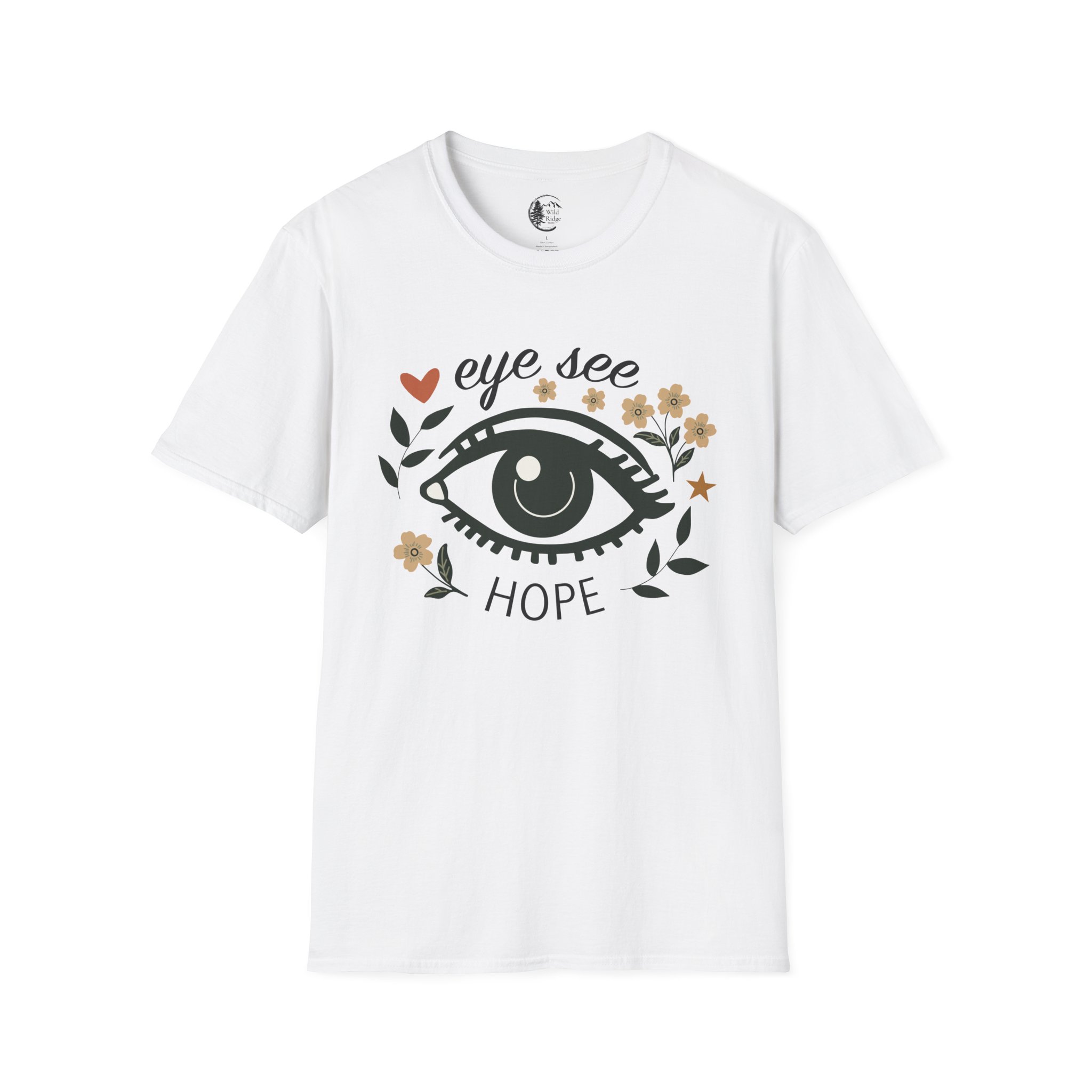 Eye See Hope Vision & Cornea Transplant Awareness T-Shirt - Image 3