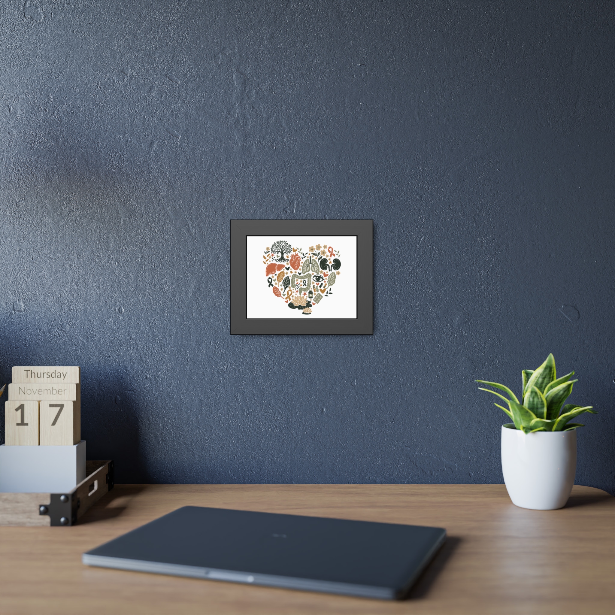 Organ Donation Awareness Wall Art | Hope & Healing Botanical Print - Image 2