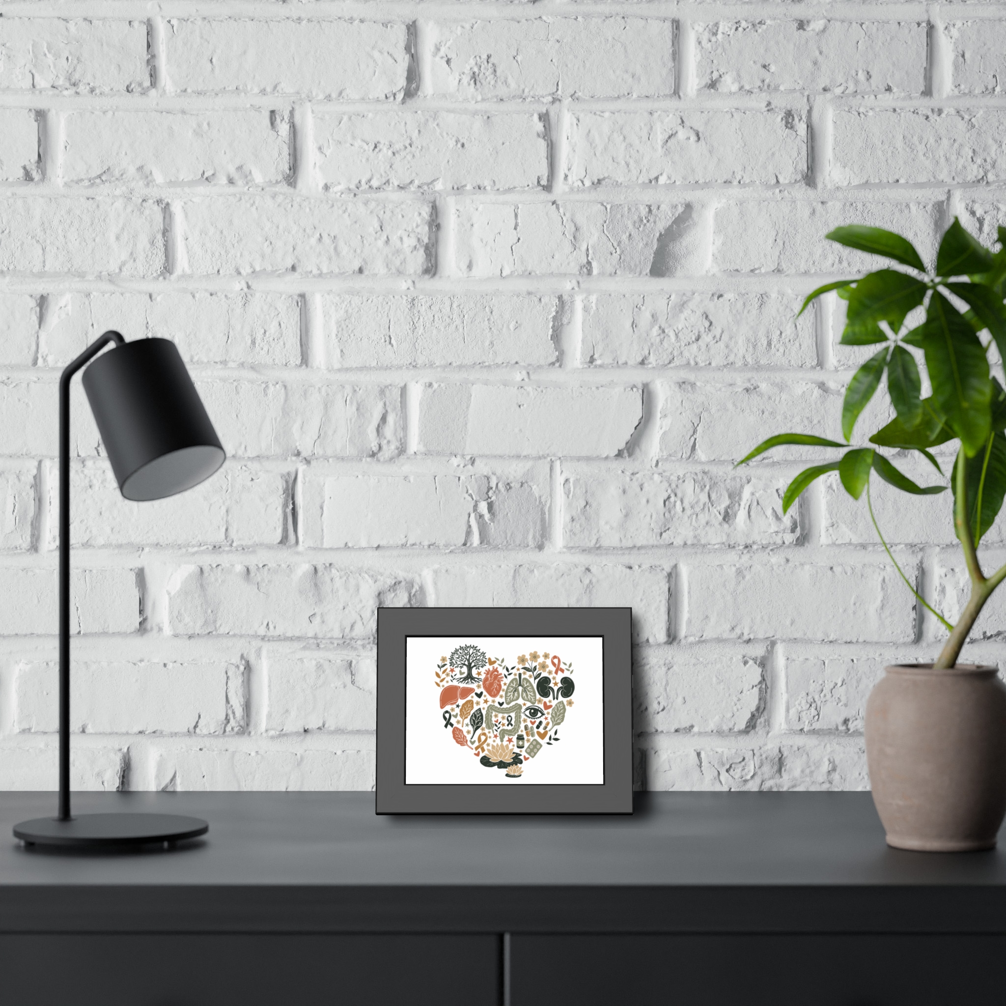 Organ Donation Awareness Wall Art | Hope & Healing Botanical Print - Image 3