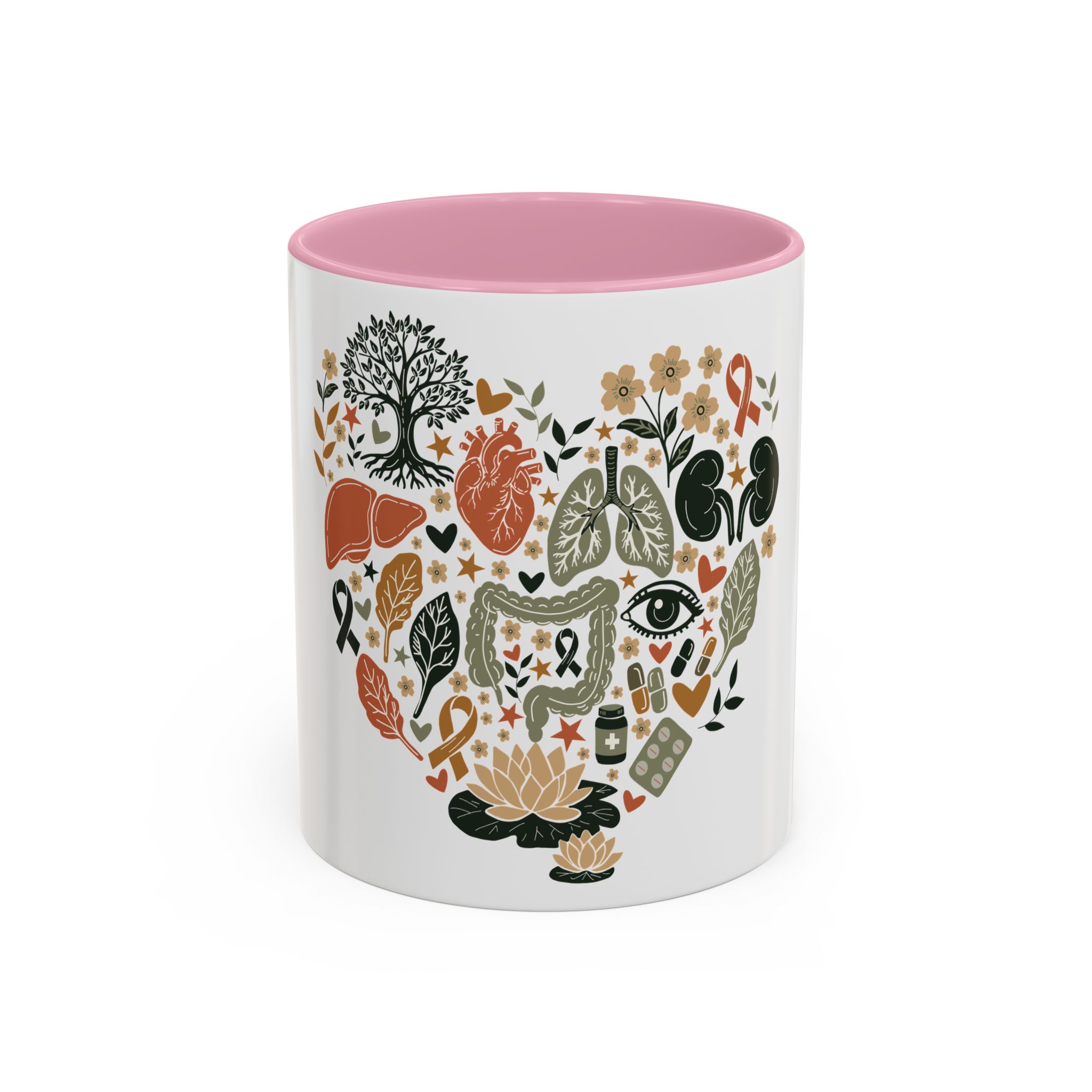 Organ Donation Awareness Mug | Hope & Healing Floral Coffee Cup - Image 8