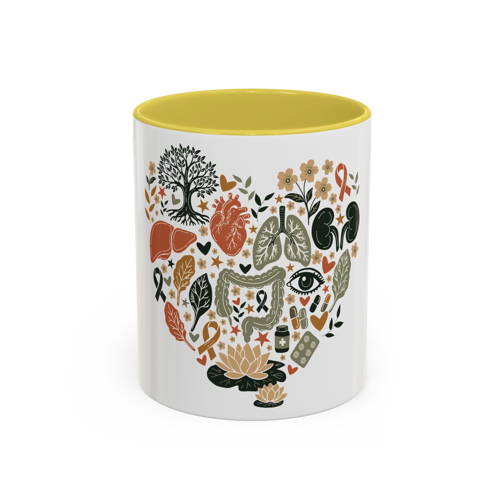 Organ Donation Awareness Mug | Hope & Healing Floral Coffee Cup - Image 10