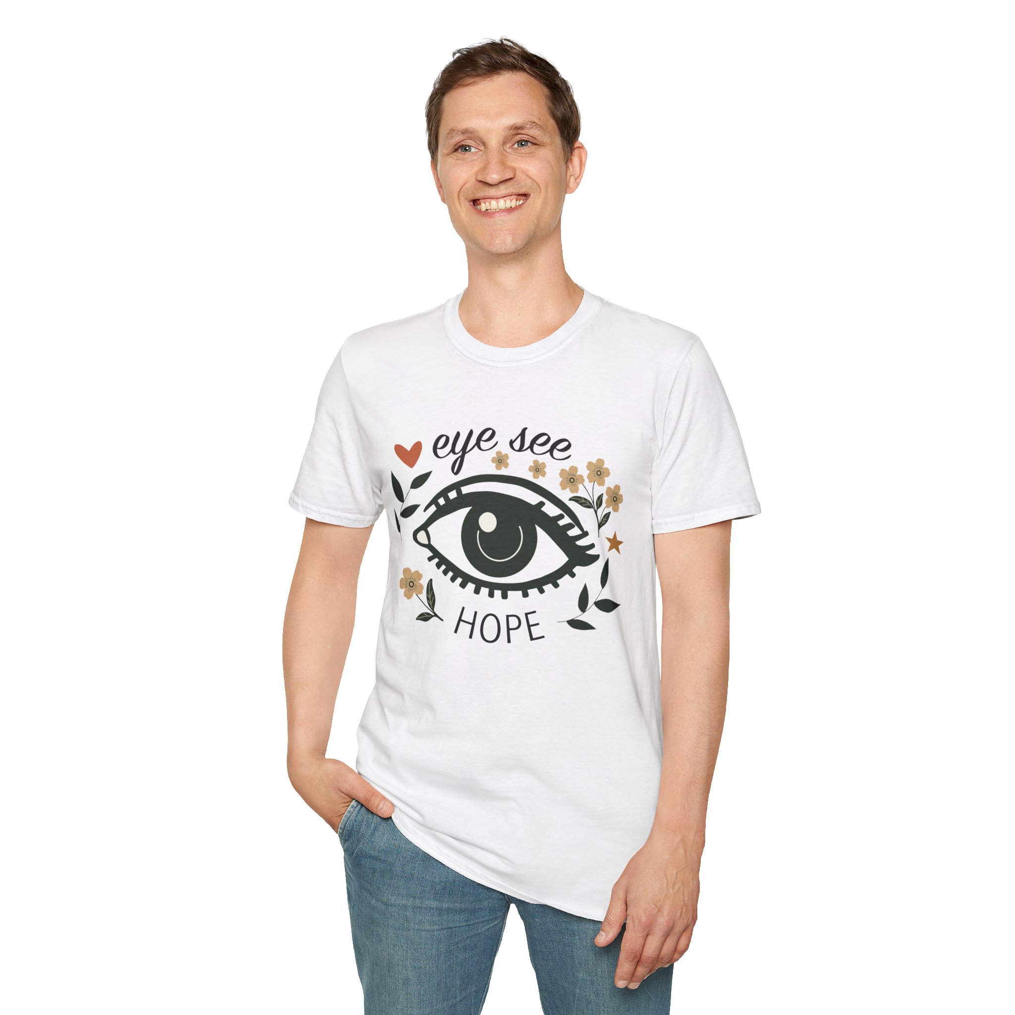 Eye See Hope Vision & Cornea Transplant Awareness T-Shirt - Image 6