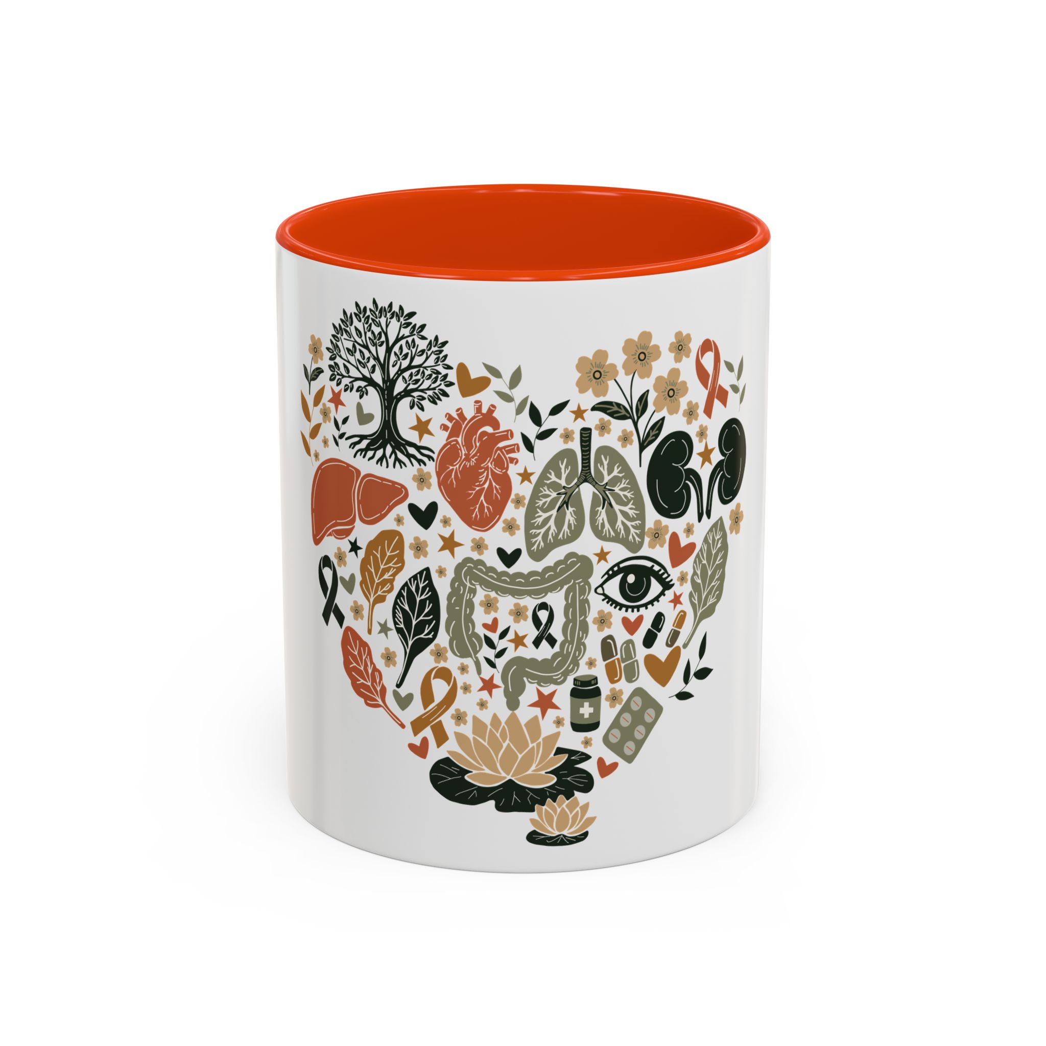 Organ Donation Awareness Mug | Hope & Healing Floral Coffee Cup - Image 7