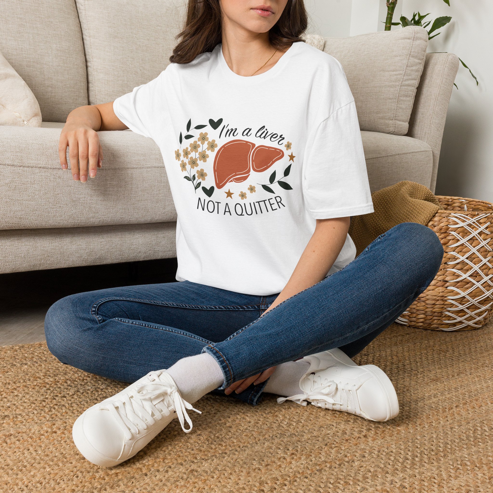 I’m a Liver Not a Quitter Liver Transplant Awareness T-Shirt